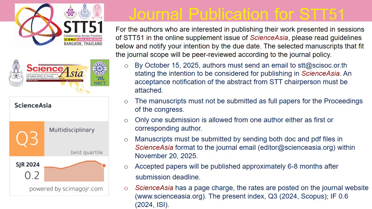 Journal Publication for STT51